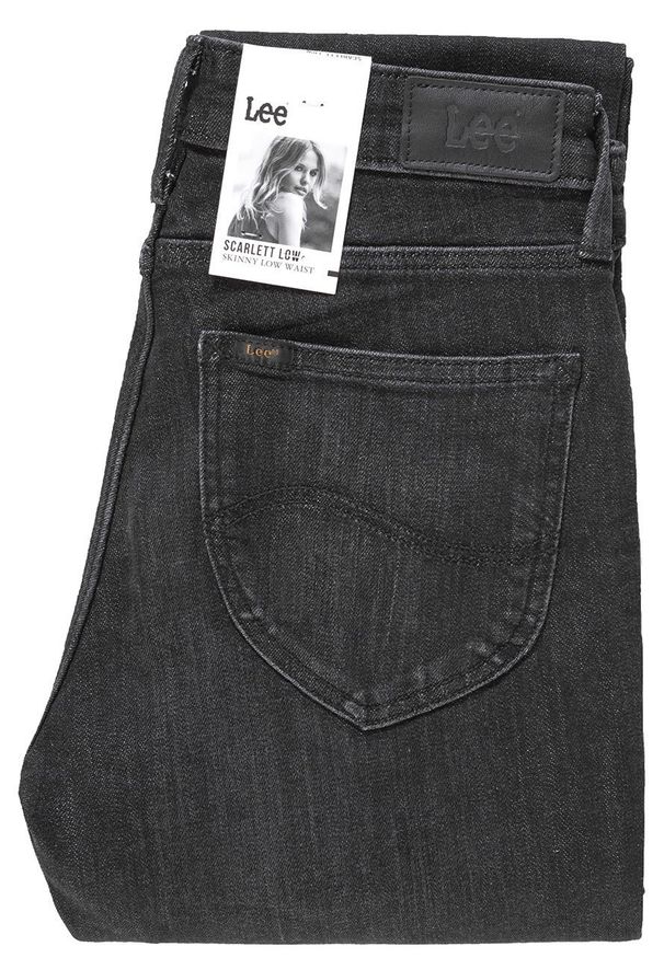 Lee - SPODNIE DAMSKIE LEE SCARLETT BLACK ORRICK L526DWJN 112111587