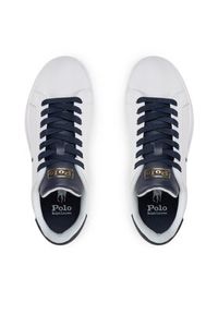 Polo Ralph Lauren Sneakersy Hrt Ct Ii 804936610001 Biały. Kolor: biały. Materiał: skóra #4