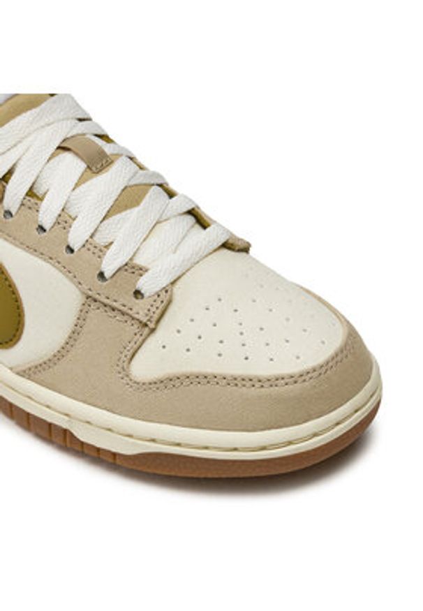 Nike Sneakersy Dunk Low HF4262 133 Beżowy. Kolor: beżowy. Materiał: materiał