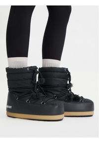 Moon Boot Śniegowce Evx Light Nylon 80D1470010 Czarny. Kolor: czarny. Materiał: skóra #1