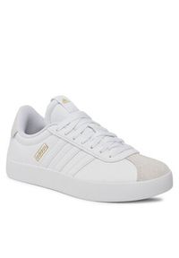 Adidas - adidas Sneakersy VL Court 3.0 Low Skateboarding ID8795 Biały. Kolor: biały. Materiał: zamsz, skóra. Sport: skateboard