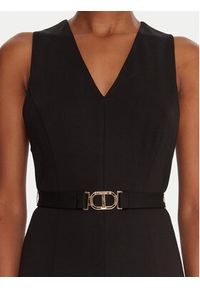 TwinSet - TWINSET Sukienka koktajlowa 252TP2606 Czarny Slim Fit. Kolor: czarny. Materiał: wiskoza. Styl: wizytowy #4