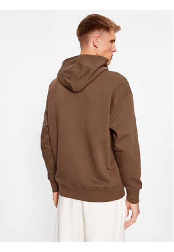 Fila Bluza FAM0503 Brązowy Oversize. Kolor: brązowy. Materiał: bawełna