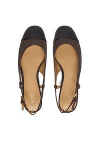 MICHAEL Michael Kors Sandały Perla Flex Sling Fat 40T5PLFS1B Brązowy. Kolor: brązowy. Materiał: skóra #6