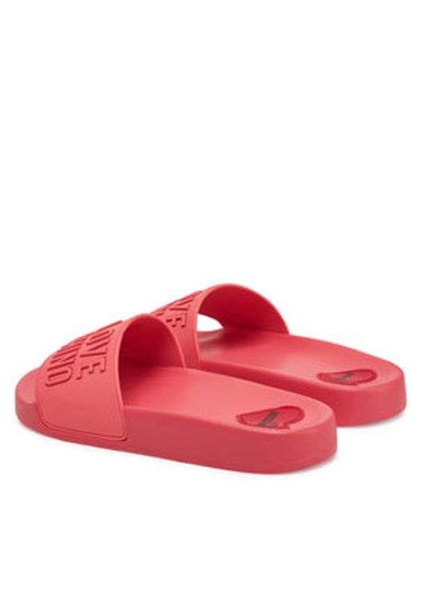 Love Moschino - LOVE MOSCHINO Klapki JA28052G1MI15502 Koralowy. Kolor: pomarańczowy