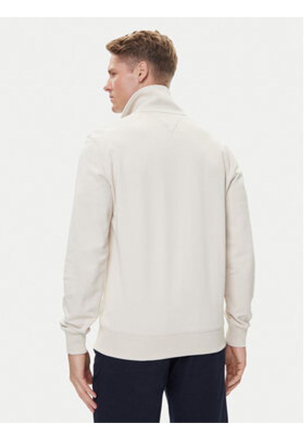 TOMMY HILFIGER - Tommy Hilfiger Bluza Essential MW0MW38084 Beżowy Regular Fit. Kolor: beżowy. Materiał: bawełna