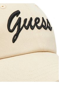Guess Czapka z daszkiem V5GZ00 WFKN0 Beżowy. Kolor: beżowy. Materiał: materiał, bawełna
