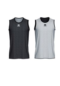ERREA - Errea Wing Tank Top Podwójny Tank Top Z Reklamą Dorośli. Kolor: czarny. Sport: koszykówka #1