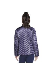 skechers - Kurtka sportowa damska GO Shield Shine Jacket. Kolor: fioletowy. Materiał: poliester