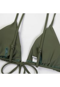 Intica - Bikini push-up z regulowanym sznurowaniem na plażę Rosmaria. Kolor: czerwony. Materiał: materiał #9