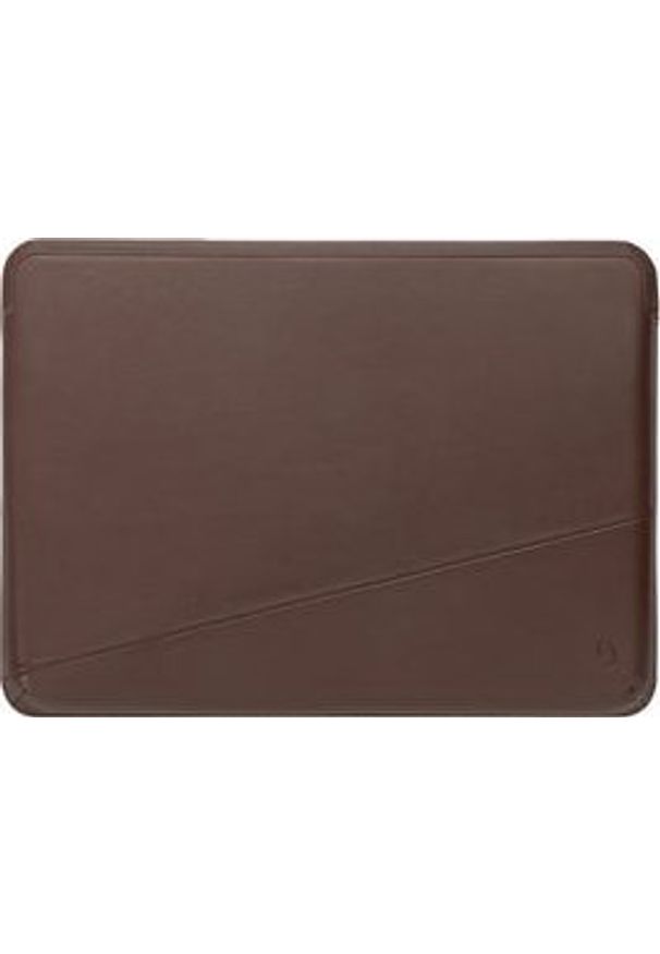 Etui Decoded Decoded Leather Frame Sleeve for Macbook 16 inch Chocolate Brown