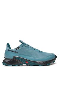 salomon - Salomon Buty do biegania Alphacross 5 Gore-Tex L47595000 Szary. Kolor: szary. Materiał: materiał. Technologia: Gore-Tex