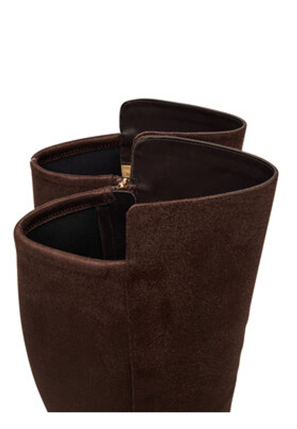 MICHAEL Michael Kors Muszkieterki Lex 40F5LXMB5S Brązowy. Kolor: brązowy. Materiał: materiał