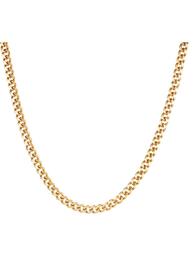 ICED STUFF Łańcuszek Miami Cuban Link Złoty. Materiał: metalowe. Kolor: złoty