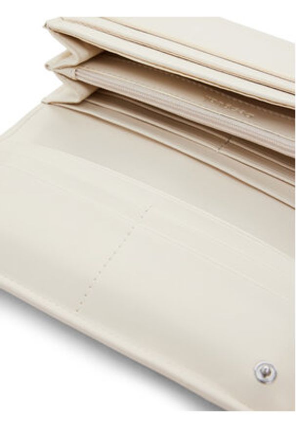 Desigual Portfel 25SAYP21 Écru. Kolor: kremowy. Materiał: skóra