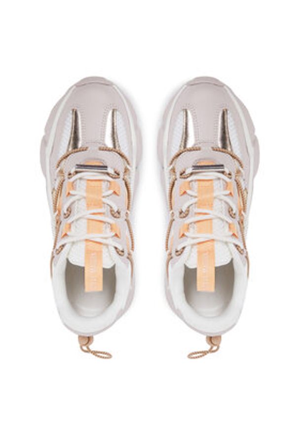 Steve Madden Sneakersy Spectator SM11002961 Biały. Kolor: biały. Materiał: materiał