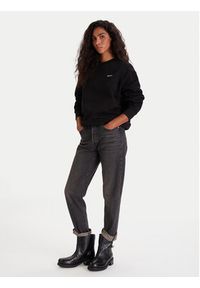 Mustang Bluza Burley 1016772 Czarny Oversize. Kolor: czarny. Materiał: bawełna #5