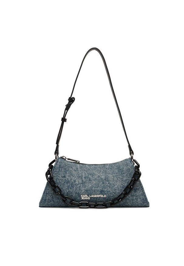 Torebka Karl Lagerfeld Jeans. Kolor: niebieski