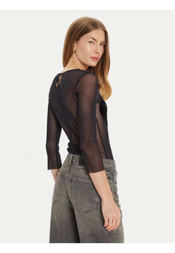 ViCOLO Body US0018 Czarny Regular Fit. Kolor: czarny. Materiał: syntetyk