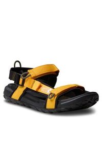 The North Face Sandały M Explore Camp Sandal NF0A8A8XZU31 Żółty. Kolor: żółty. Materiał: materiał