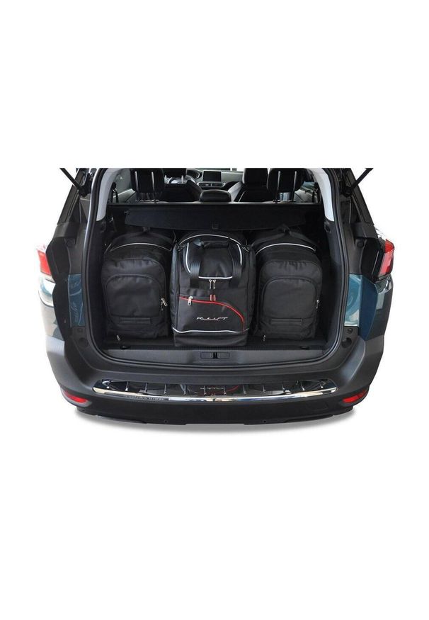 KJUST - Torby Do Bagażnika Peugeot 5008 2017-2024 4Szt Kjust. Kolor: czarny. Styl: sportowy