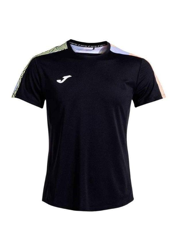Koszulka tenisowa męska Joma Challenge. Kolor: czarny. Sport: tenis