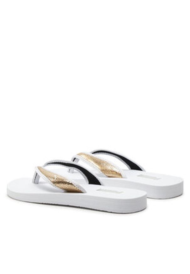Puma Japonki Sandy Flip Metallic Shine 700511-01 Biały. Kolor: biały. Materiał: materiał