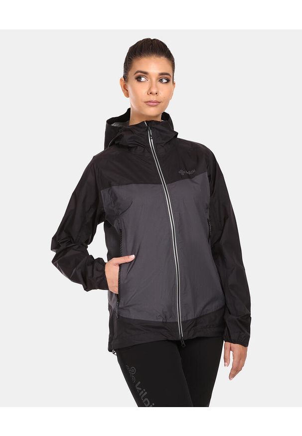 Kilpi - Damska kurtka wodoodporna KILPI HURRICANE-W. Kolor: czarny. Materiał: hardshell