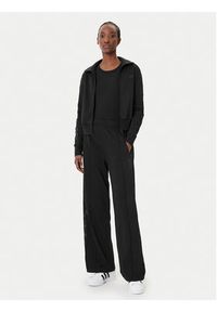 Adidas - adidas Bluza Firebird Lace KC8149 Czarny Slim Fit. Kolor: czarny. Materiał: bawełna #5