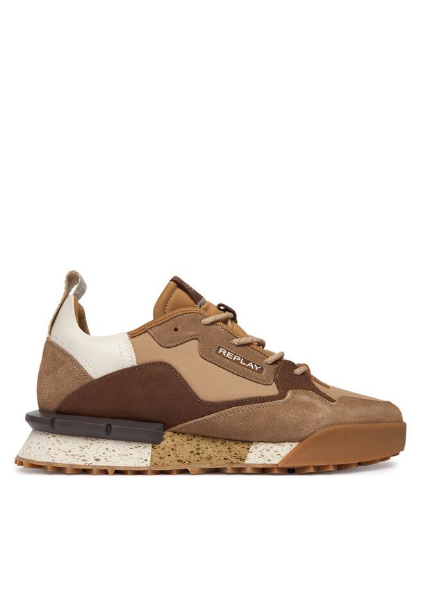 Replay - Sneakersy REPLAY. Kolor: beżowy