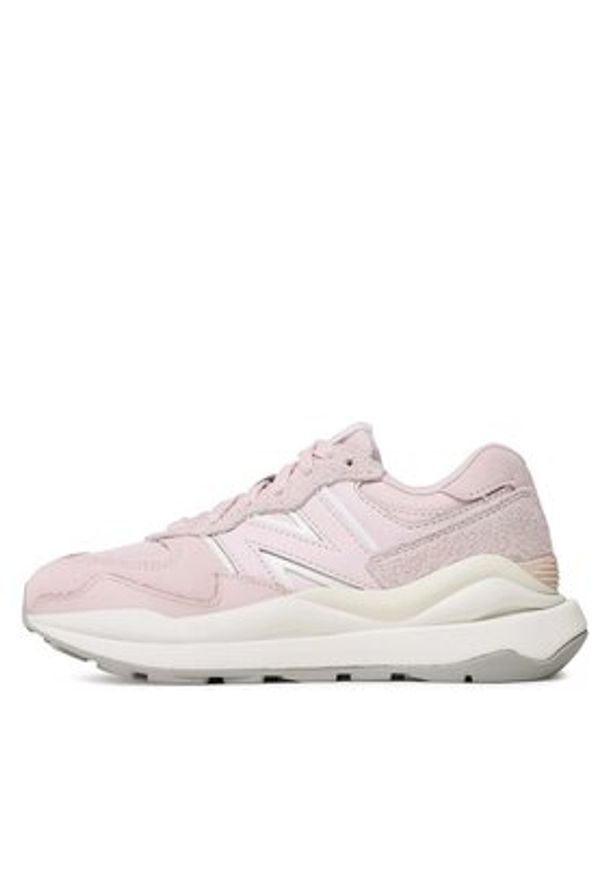 New Balance Sneakersy W5740STB Różowy. Kolor: różowy. Materiał: skóra, zamsz