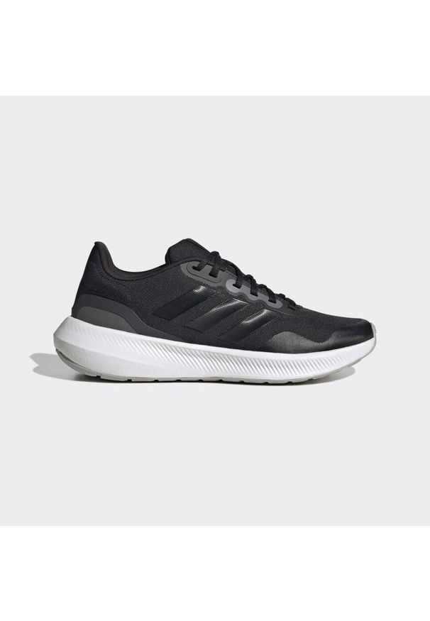 Adidas - Buty do biegania Runfalcon 3 TR Shoes. Kolor: wielokolorowy, czarny, szary. Materiał: materiał. Sport: bieganie