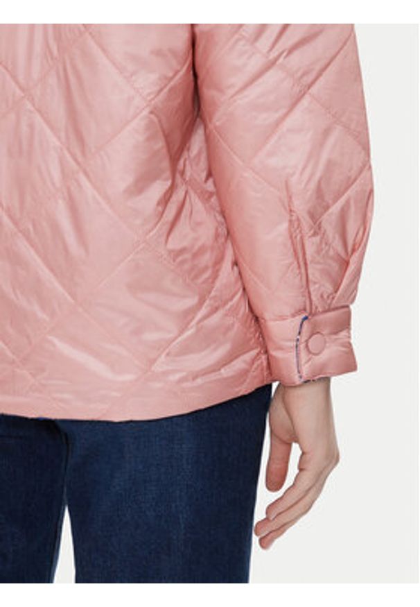 Pepe Jeans Kurtka przejściowa Fleur Daily PL402499 Kolorowy Oversize. Materiał: syntetyk. Wzór: kolorowy