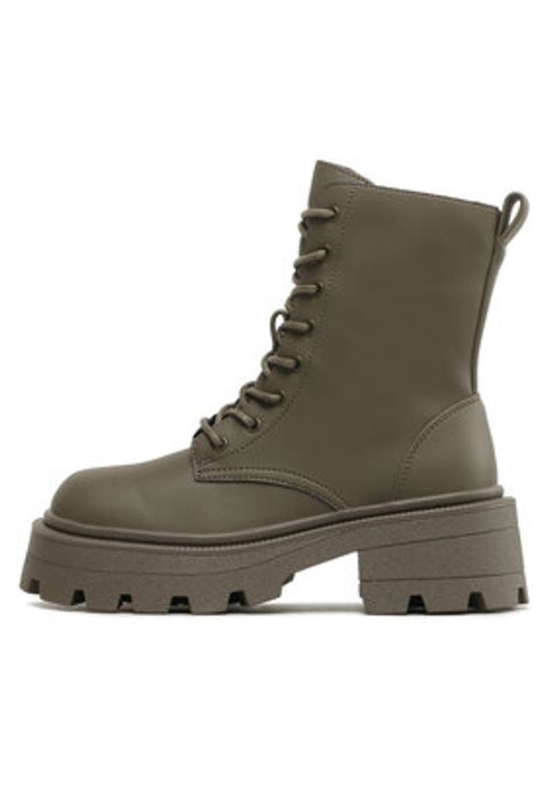 ONLY Shoes Trapery Onlbanyuo-3 15304974 Zielony. Kolor: zielony. Materiał: skóra