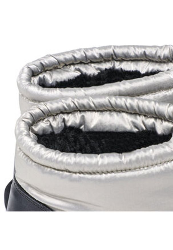 Jenny Fairy Śniegowce WS5918-10 Srebrny. Kolor: srebrny. Materiał: materiał