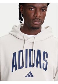 Adidas - adidas Bluza Collegiate KC3872 Beżowy Regular Fit. Kolor: beżowy. Materiał: bawełna #3