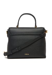 Furla Torebka WB01882-BX3036-O6000-1-002-20-BG-B Czarny. Kolor: czarny. Materiał: skórzane