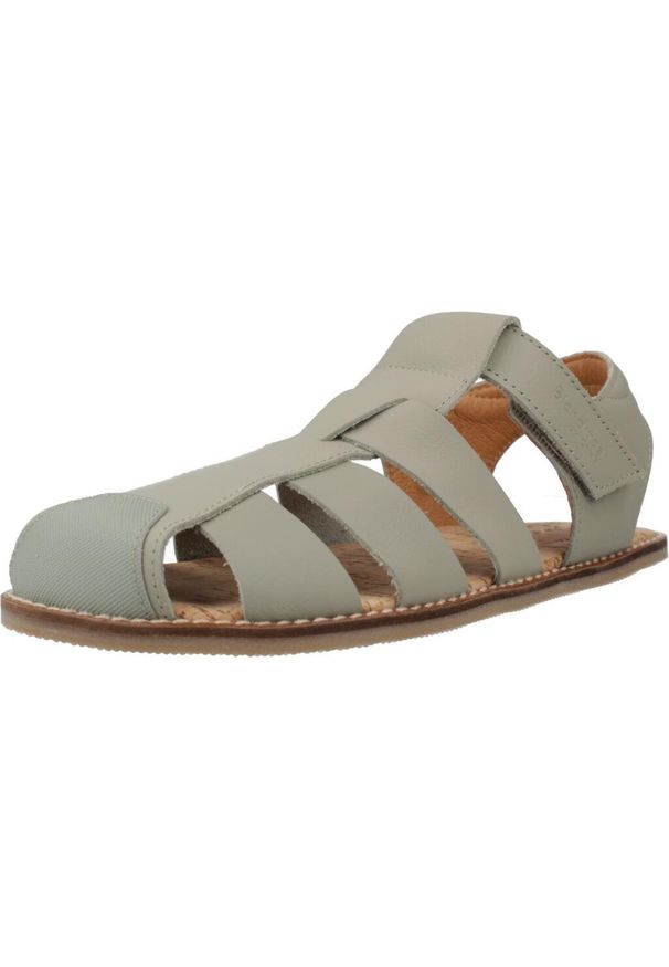 BLANDITOS BY CRIO'S - Sandały BLANDITOS SAONABD Zielony. Kolor: zielony. Materiał: skóra. Sport: turystyka piesza