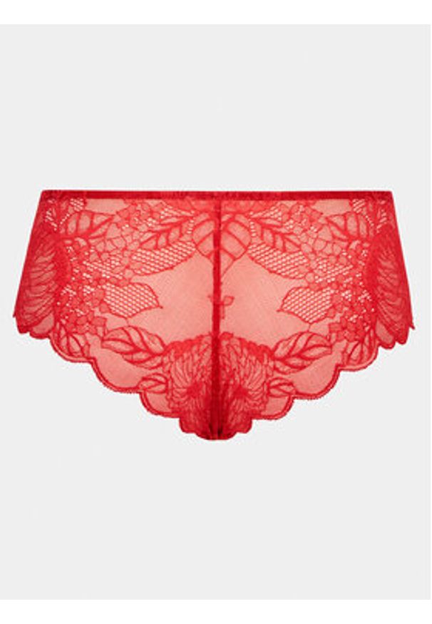 Chantelle Figi brazylijskie Midnight Flowers C12N40 Czerwony. Kolor: czerwony. Materiał: syntetyk
