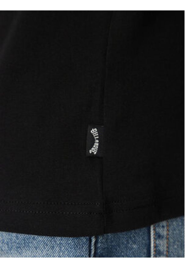 Billabong T-Shirt Brightness Ss EBYZT00306 Czarny Regular Fit. Kolor: czarny. Materiał: bawełna