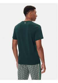 Lacoste T-Shirt TH5634 Zielony Regular Fit. Kolor: zielony. Materiał: bawełna #7