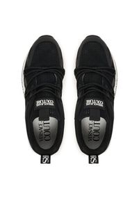 Versace Jeans Couture Sneakersy 80YA3SA8 ZSE17 Czarny. Kolor: czarny. Materiał: materiał #4