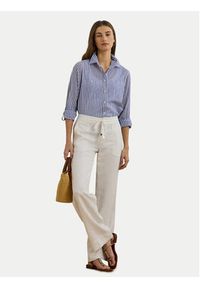 Lauren Ralph Lauren - LAUREN RALPH LAUREN Koszula 200970150001 Niebieski Relaxed Fit. Kolor: niebieski. Materiał: bawełna #4