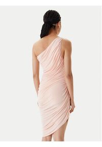 NORMA KAMALI Sukienka koktajlowa ST1253MD288832 Różowy Slim Fit. Kolor: różowy. Materiał: wiskoza. Styl: wizytowy #5