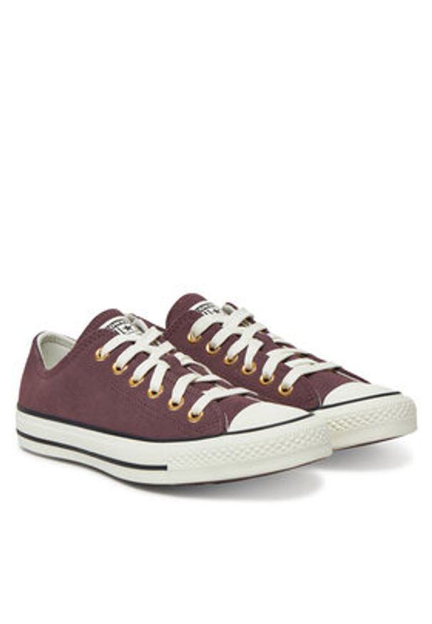 Converse Trampki Chuck Taylor All Star Leather A13815C Brązowy. Kolor: brązowy. Materiał: skóra
