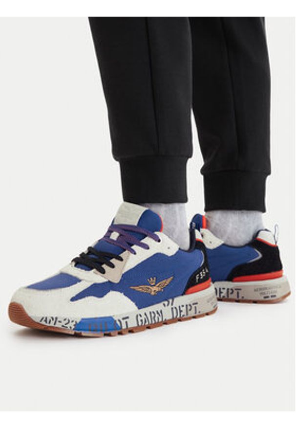 Aeronautica Militare Sneakersy 261SC0276UCT03546 Kolorowy. Materiał: materiał. Wzór: kolorowy