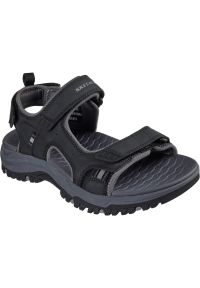 skechers - Sandały męskie SKECHERS Prewitt Rigdon. Kolor: czarny