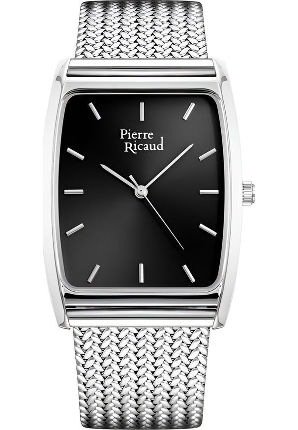 Zegarek męski Pierre Ricaud P97039.5114Q srebrny. Kolor: srebrny