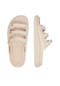 Badura Klapki EO-ALICE-LT0226-26-305 Kremowy. Kolor: kremowy. Materiał: skóra #5