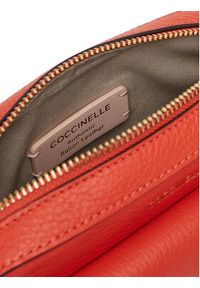 Coccinelle Torebka E1 MF6 55 04 01 Pomarańczowy. Kolor: pomarańczowy. Materiał: skórzane